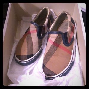Kids Burberry loafers